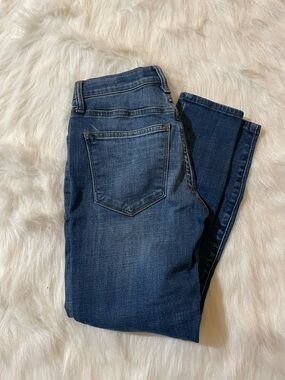 Lucky Brand Women's Medium Dark Blue Skinny Jeans